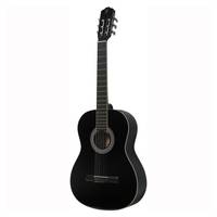 Gomez 001 4/4-model klassieke gitaar zwart