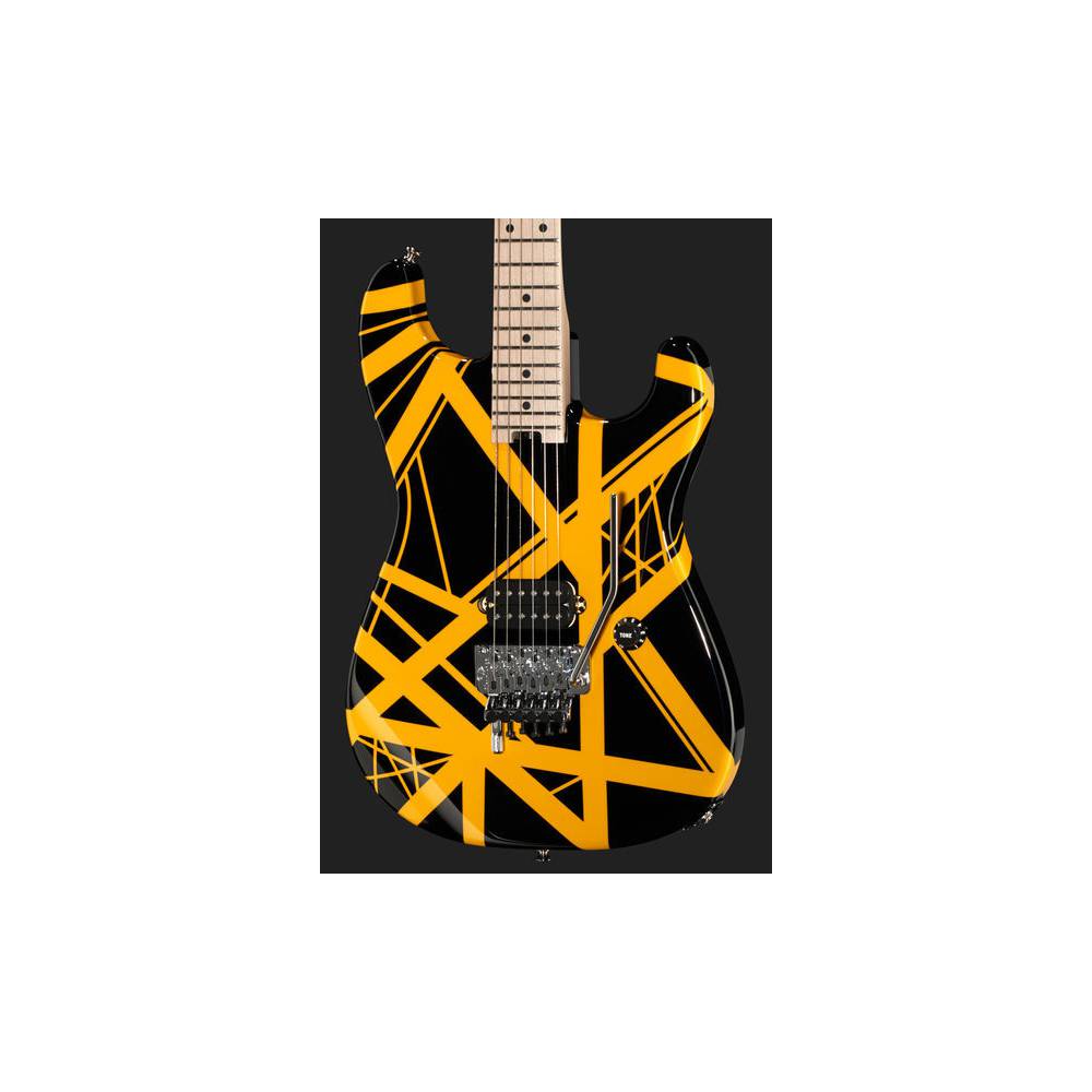 Papa Fahrenheit Afslachten EVH Striped Serie elektrische gitaar geel-zwart kopen? - InsideAudio