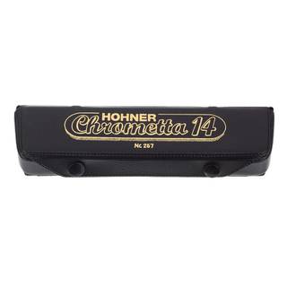 Hohner Chrometta 14 mondharmonica