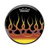 Remo PA-1022-F2 Graphic Spreading Flames 22 inch bassdrumvel