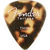 Fender Tortuga Picks 351 Thin plectrum set (6 stuks)