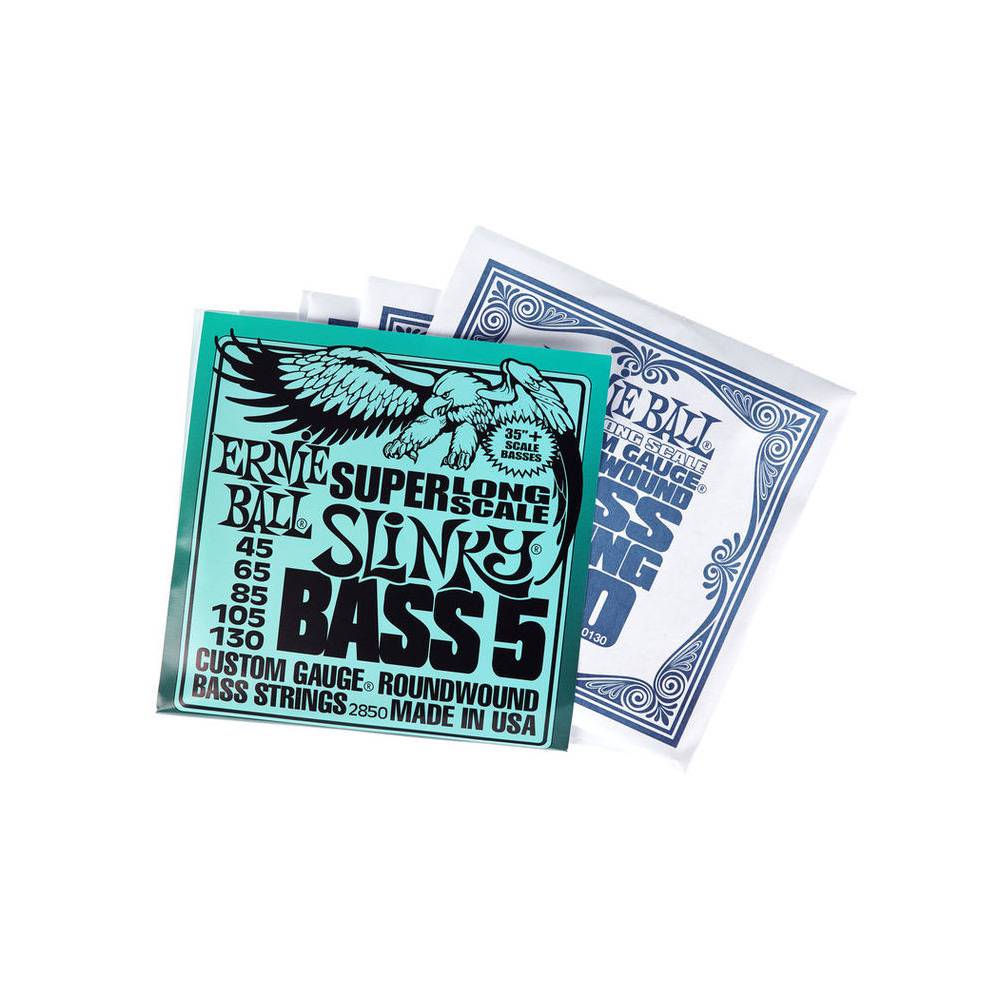 Ernie Ball 2850 Super Long Scale Slinky Bass 5-String