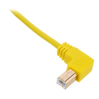 UDG U95006YL audio kabel USB 2.0 A-B haaks geel 3m