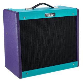 Fender FSR Blues Junior IV Two Tone Purple/Seafoam Green 15 Watt met 1x12 Eminence Cannabis Rex speaker