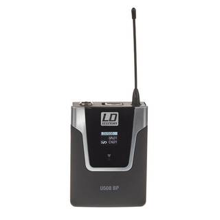 LD Systems U508 BPL draadloze dasspeld microfoon (823 - 832 MHz + 863 - 865 MHz)