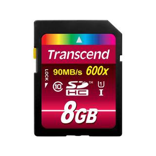 Transcend SDHC UHS-I 8GB geheugenkaart