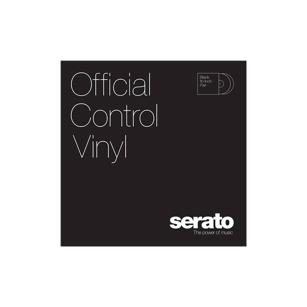 10" Serato Standard Colors (Pair) BLACK