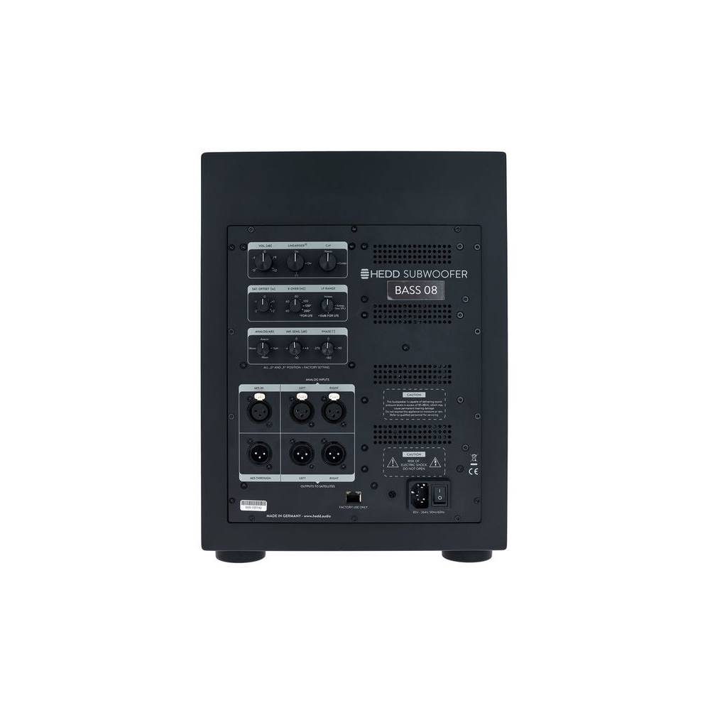 HEDD Bass 08 actieve studio subwoofer (per stuk)