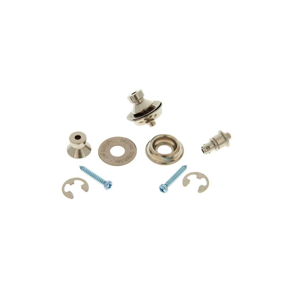 Dunlop SLS1501 straplocks nikkel
