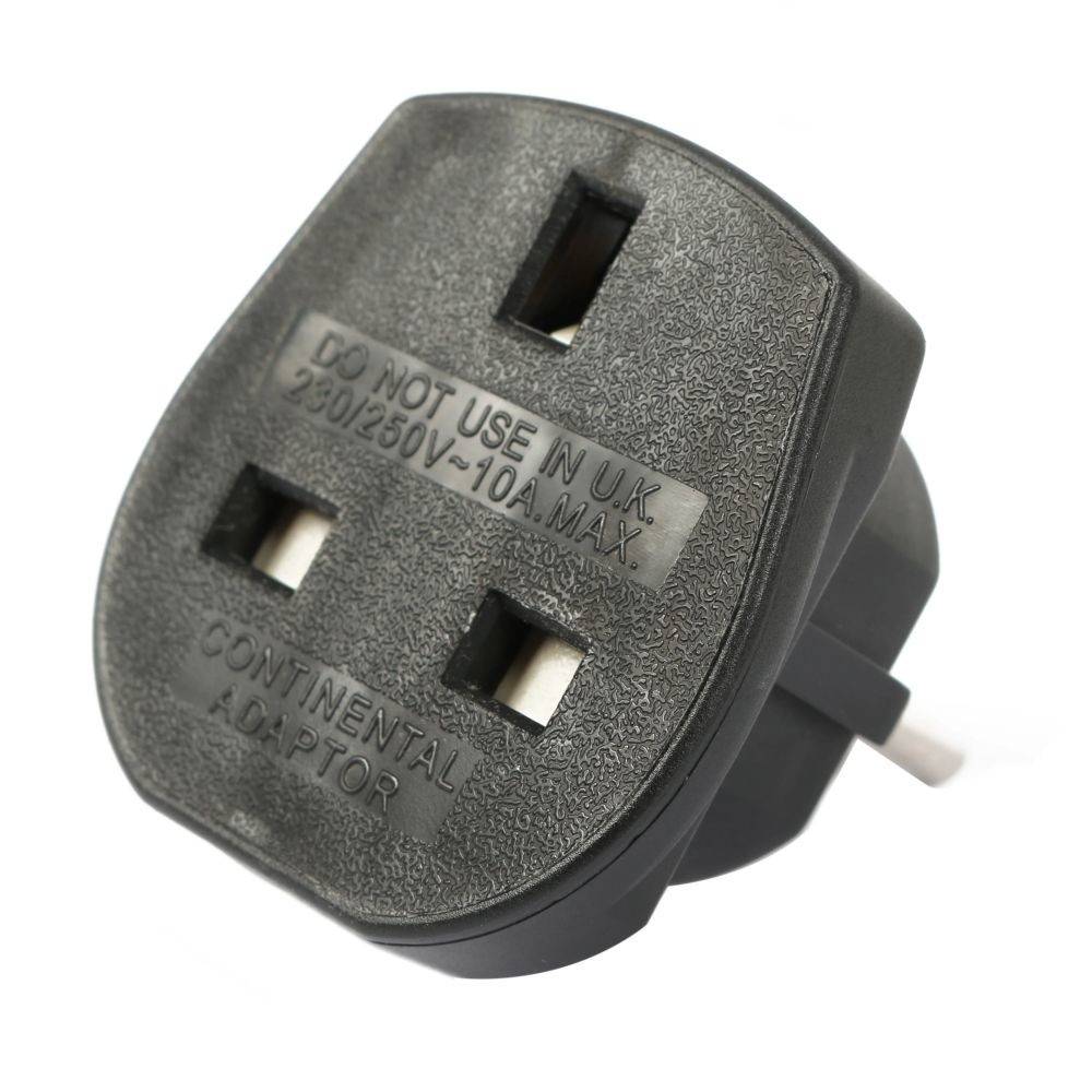 DAP schuko naar UK plug adapter