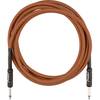 Fender Professional Series Orange / Black Limited-Edition jackkabel 6.35 mm recht 3 meter