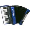 Hohner Bravo III 72 Blauw, Silent Key accordeon