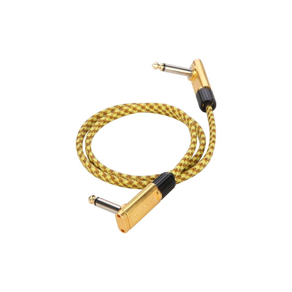 RockBoard Tweed Series Flat Patch Cable Vintage 60 cm