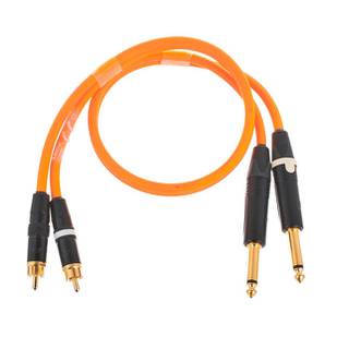 Cordial CEON DJ Plug RCA 0.6 O 6.3 mm TS jack - RCA kabelset