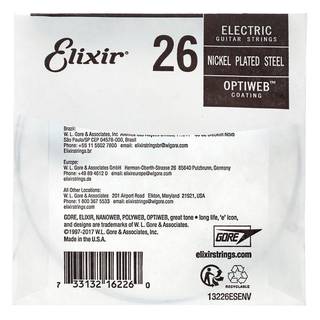 Elixir 16226 Optiweb .026 losse snaar met coating