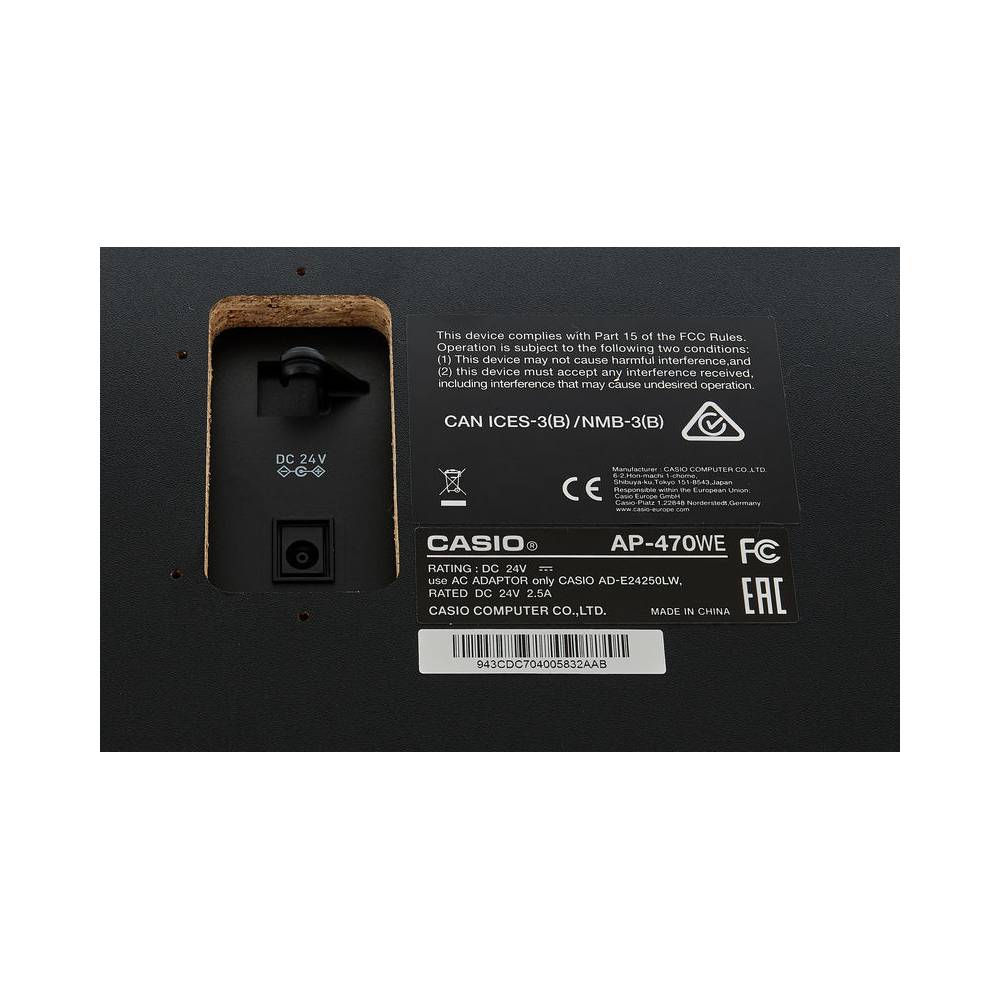 Casio Celviano AP-470 WE digitale piano wit