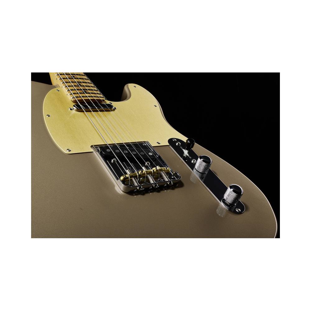Fender American Professional II Telecaster Shoreline Gold Roasted Maple Neck Limited Edition elektrische gitaar