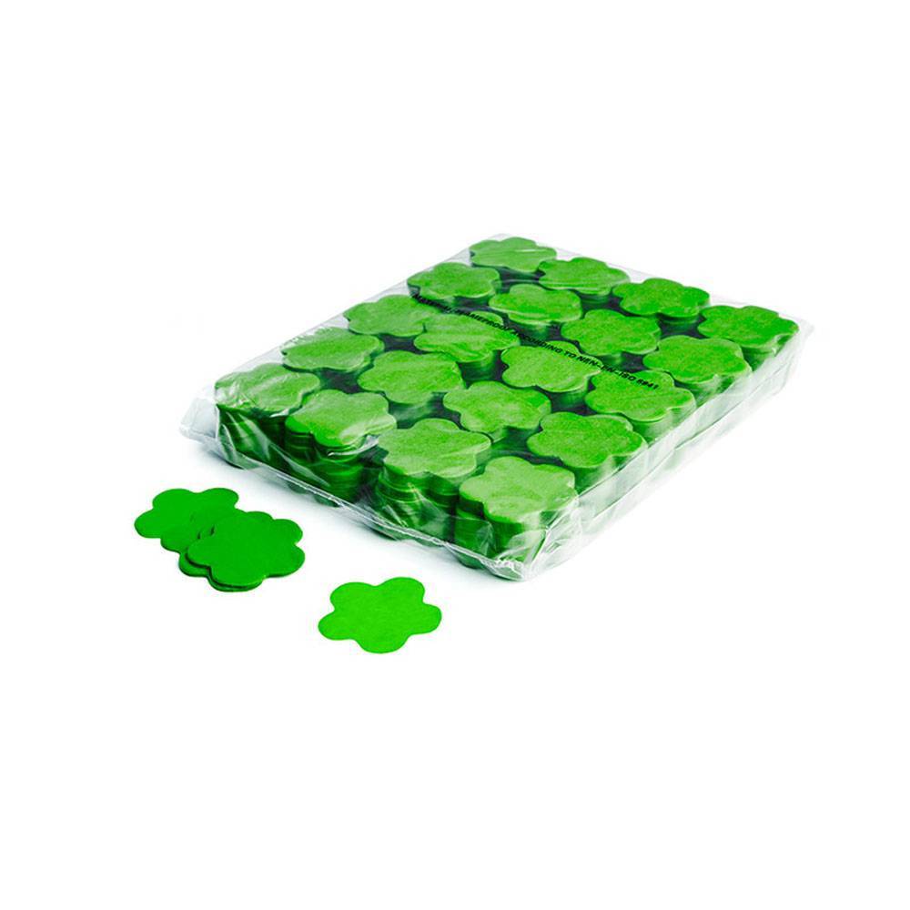 MagicFX Slowfall confetti bloemen 55mm lichtgroen