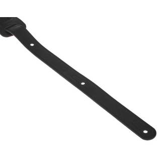 Richter 1647 Backline Series Black 8 cm brede gitaarband van zacht synthetisch leer