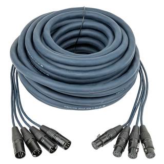DAP DMX Multi 5-Pin 20m multikabel 4-voudig