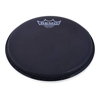 Remo BA-0808-ES Ambassador Black Suede 8"