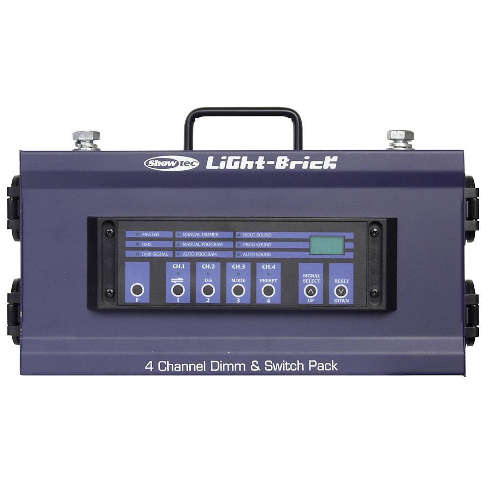 Showtec Lightbrick 4-kanaals DMX dimmerpack