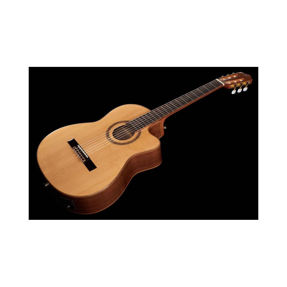 Ortega Feel Series RCE158SN Slim Neck naturel met gigbag