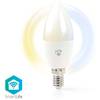 Nedis WIFILRW10E14 Smartlife LED-lamp E14 470 lm 4.9 W warm-cool white