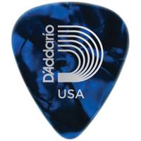 D'Addario 1CBUP6-10 blue pearl celluloid plectra 10 pack heavy