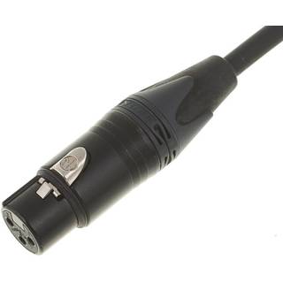 Cordial CSM5FM-GOLD ENCORE XLR male - XLR female signaalkabel 5 meter zwart