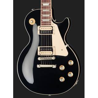 Gibson Modern Collection Les Paul Classic Ebony elektrische gitaar met koffer