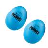 Nino Percussion NINO540SB-2 egg shaker blauw (1 paar)