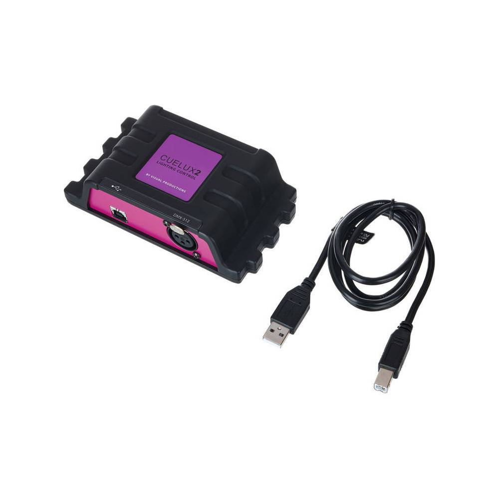 Visual Productions Cuelux Visual Cuecable DMX software-interface