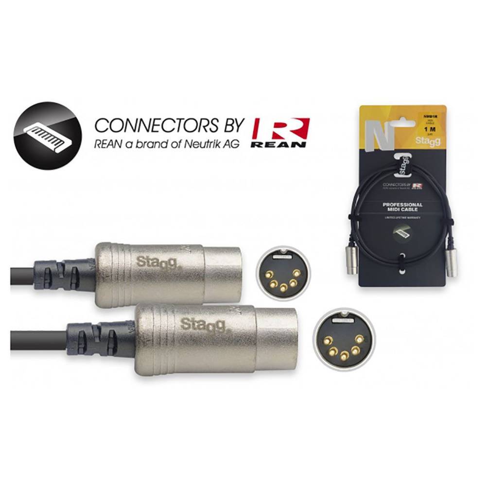 Stagg NMD1R midi kabel