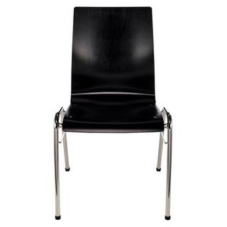 K&M 13405 Stapelbare stoel zwart