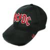 Rock Off AC/DC Unisex Red Logo baseballcap