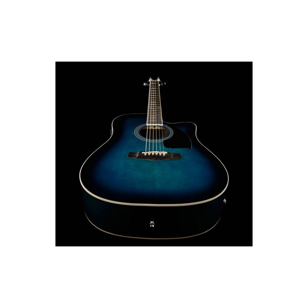 Ibanez PF15ECE-TBS Transparent Blue Sunburst elek. akoestisch