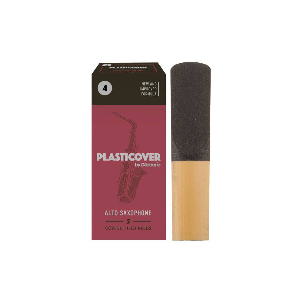 D'Addario Woodwinds Plasticover Alto Saxophone Reeds 4.0 (5 stuks)