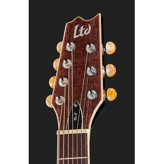 ESP LTD Thinline Series TL-7 Black 7-snarige elektrisch-akoestische westerngitaar