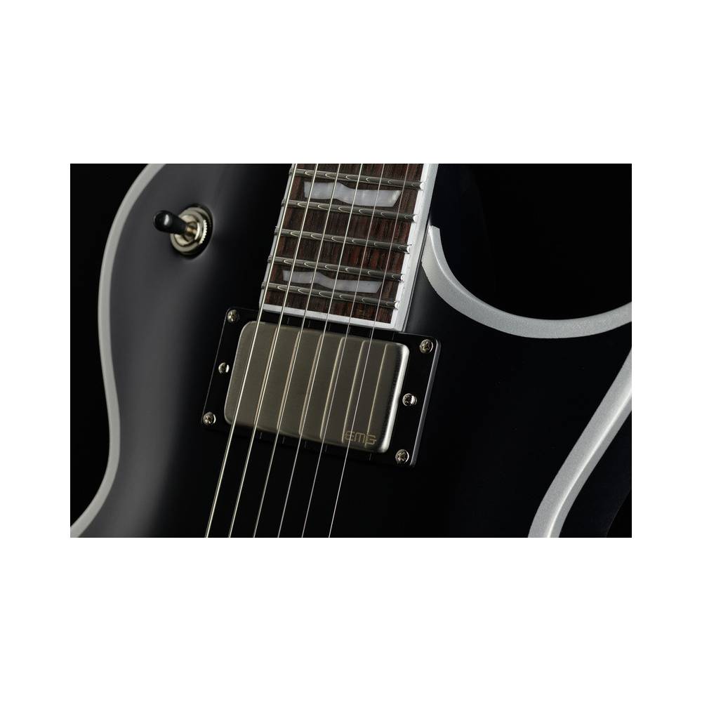ESP LTD Deluxe EC-1000 EverTune BB Black Satin elektrische gitaar