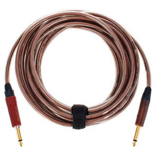 Cordial CSI6PP-METAL-SILENT ENCORE 6.3 TS jack recht silent - 6.3 TS jack recht kabel 6m