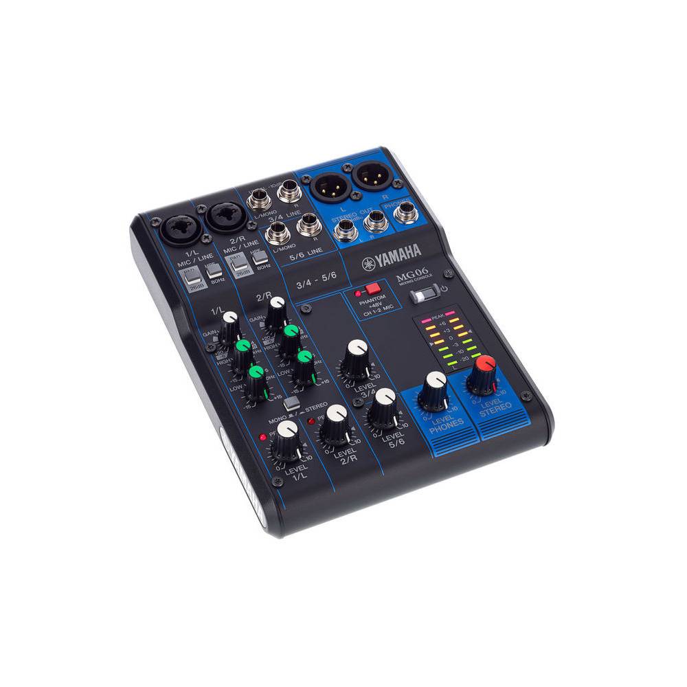Yamaha MG06 mengpaneel 6-kanaals
