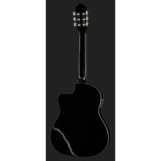 Ortega Family Pro RCE145BK elektrisch akoestische gitaar met tas