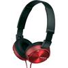Sony MDRZX310R hoofdtelefoon rood