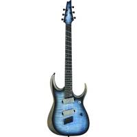 Ibanez RGDIM6FM-CLF Cerulean Blue Burst Flat multi-scale gitaar