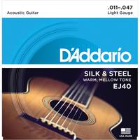 D'Addario EJ40 snarenset voor akoestische western gitaar