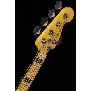 Fender American Ultra Jazz Bass V Arctic Pearl MN met koffer