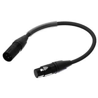 Procab PLP150 3-pins XLR male - 5-pins XLR female 0.25 meter