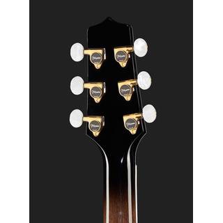 Takamine EF-450C-TT Thermal Top Black Burst met koffer