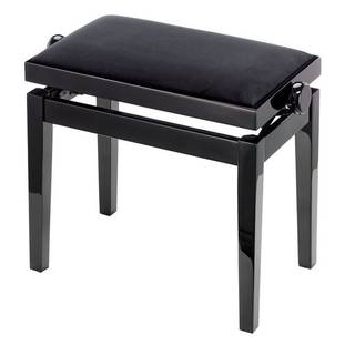 Konig & Meyer 13901 pianobank hooggl. zwart (velvet zw. zitting)